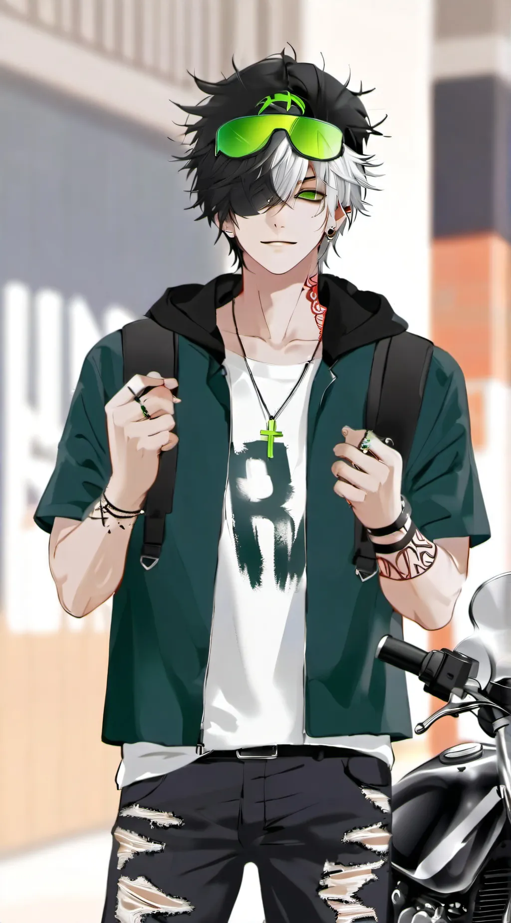 ai character: Nick background