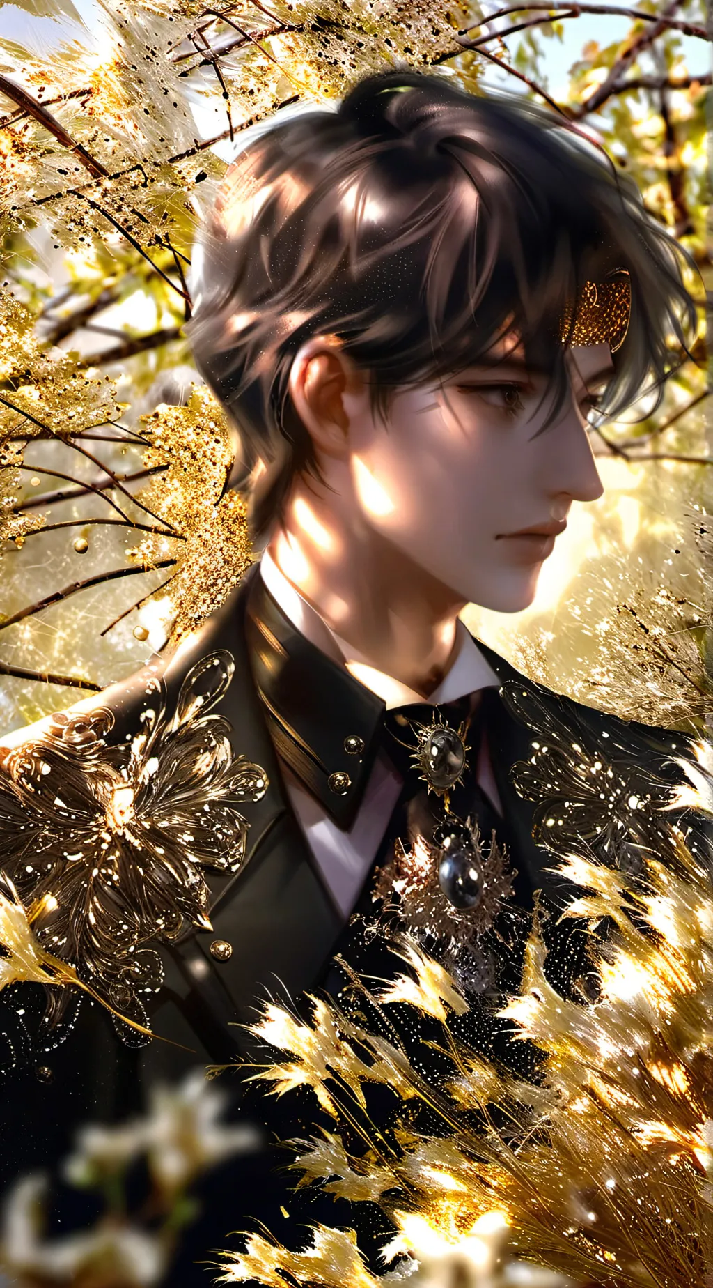 ai character: David  background