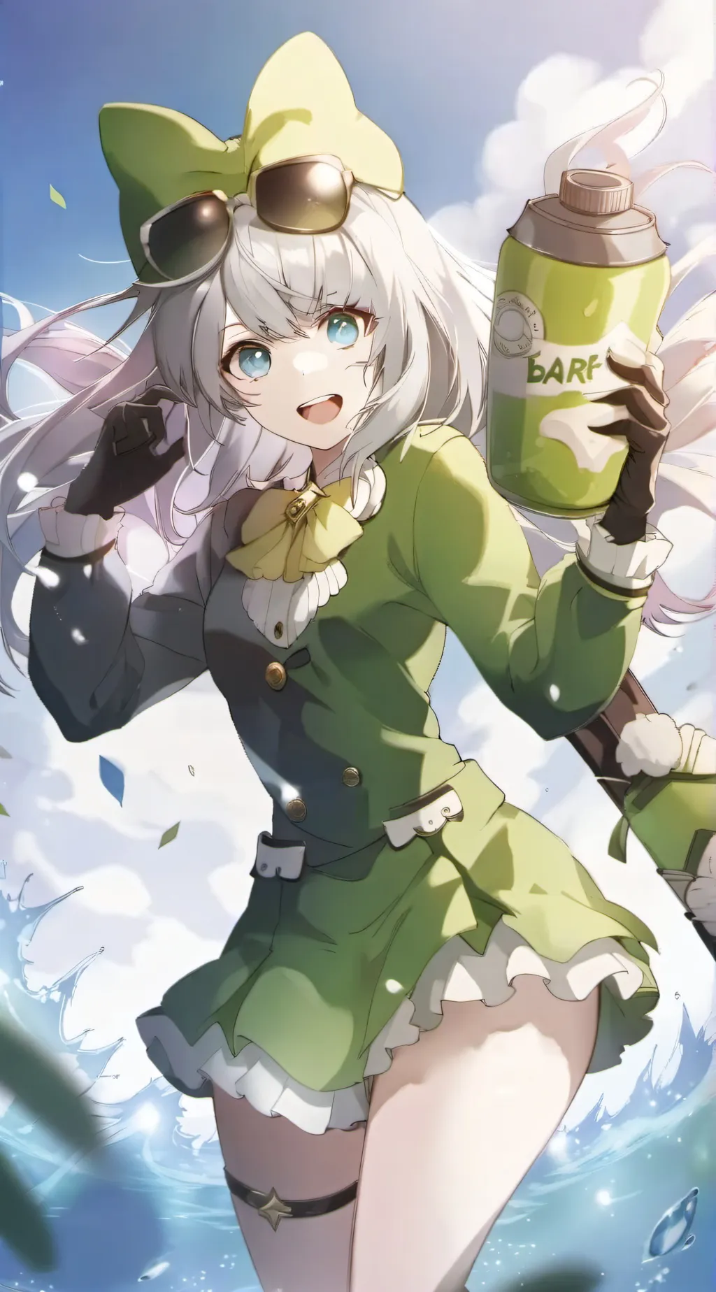 ai character: barf :( background