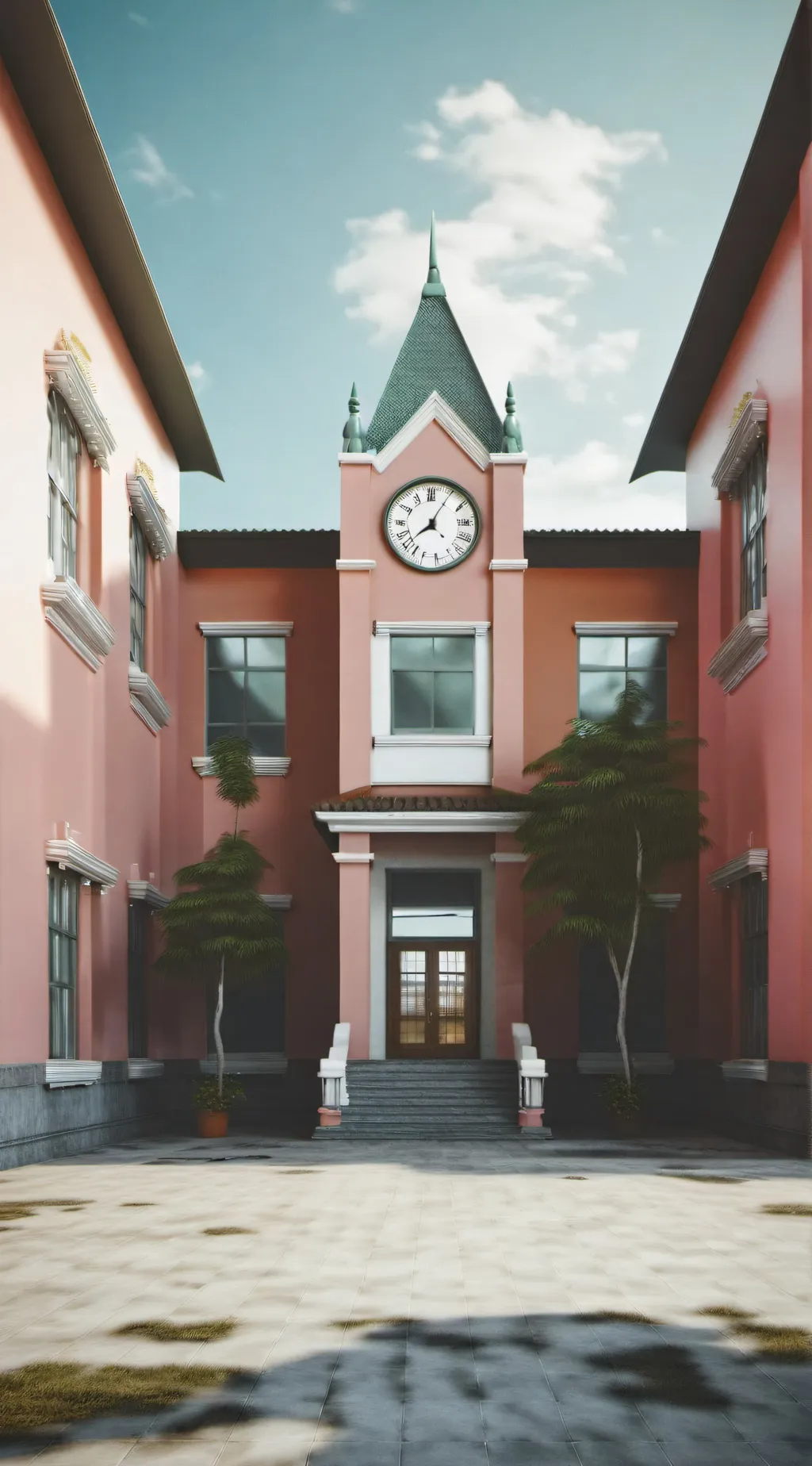 ai character: School background