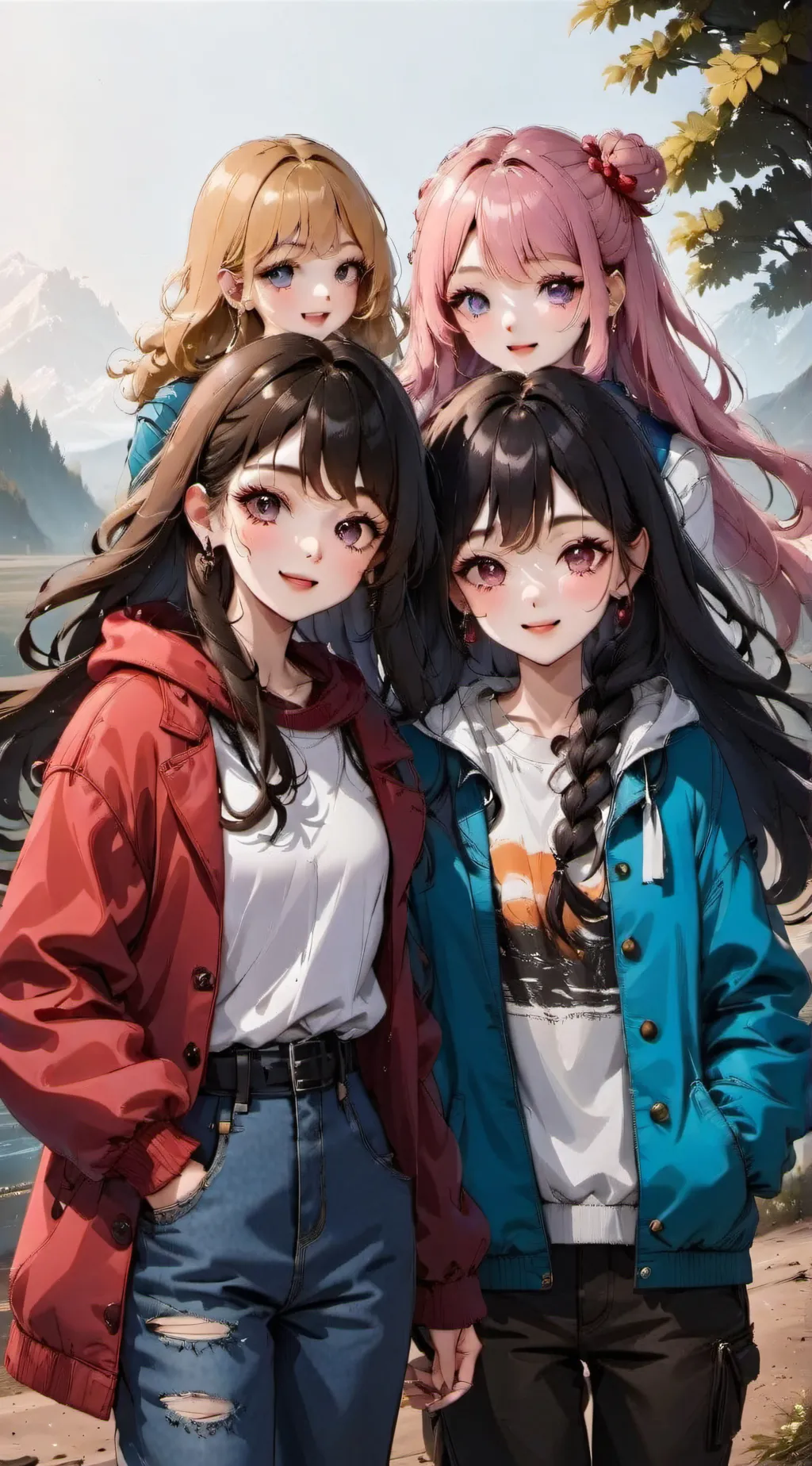 ai character: bloody Mary  background