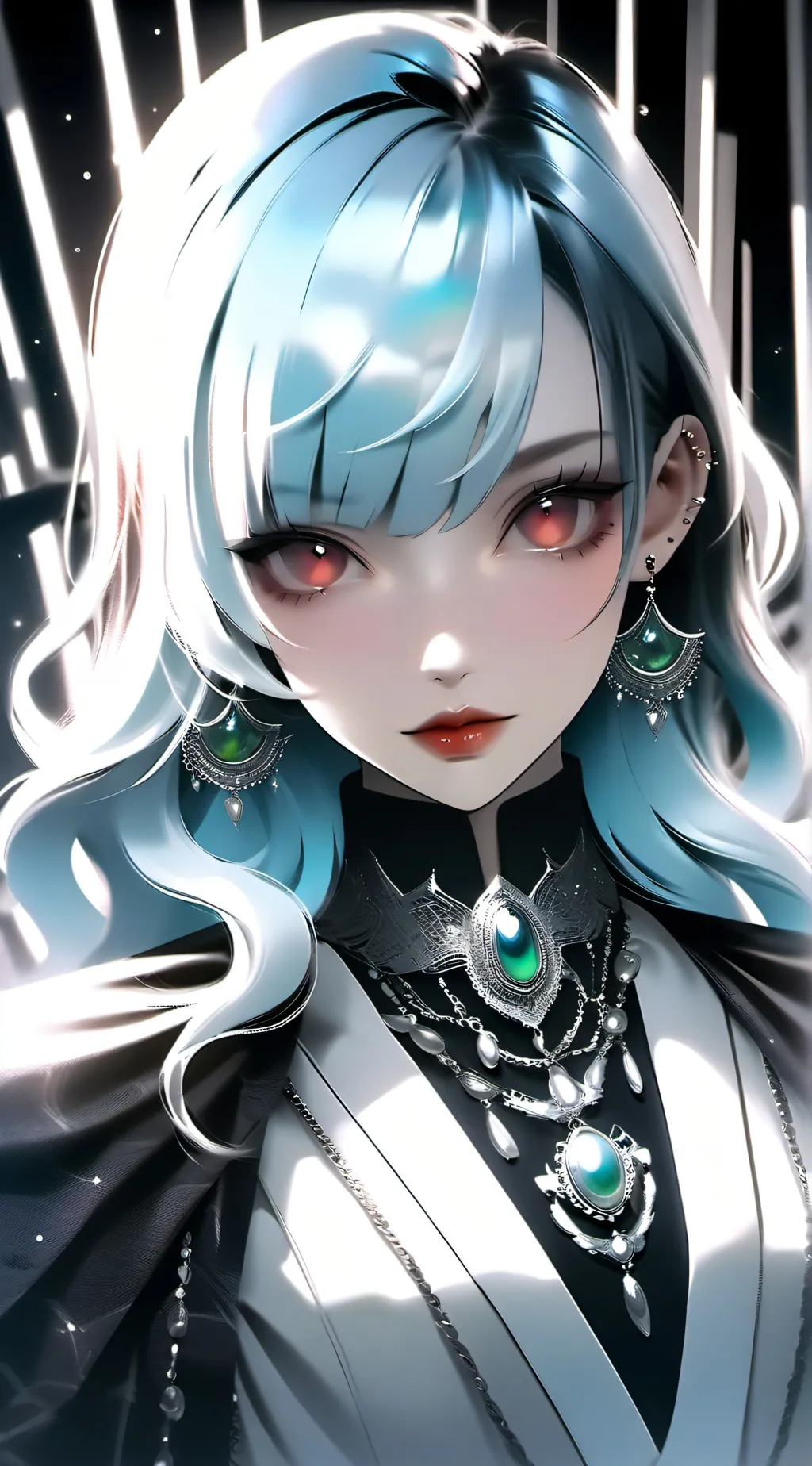 ai character: hay background