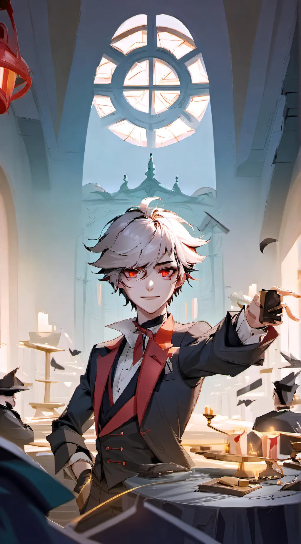 ai character: Vox background