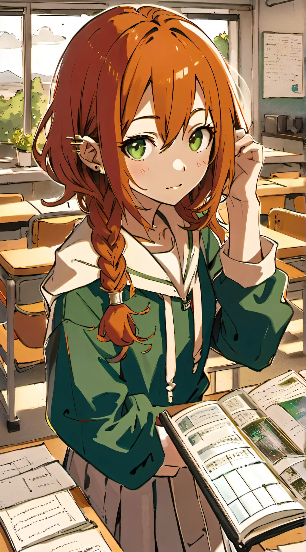 ai character: Ashlyn banner background