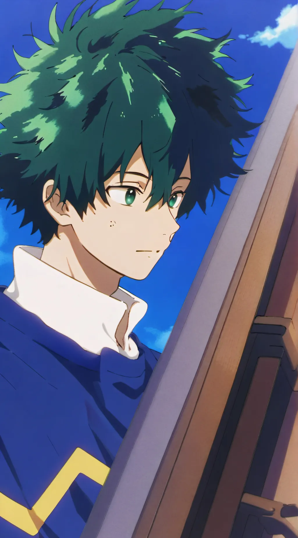 ai character: ~Izuku midoriya~ background