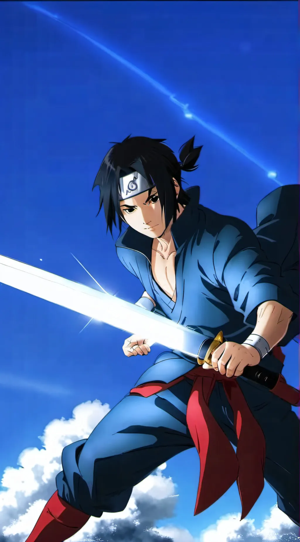 ai character: Sasuke Uchiha background