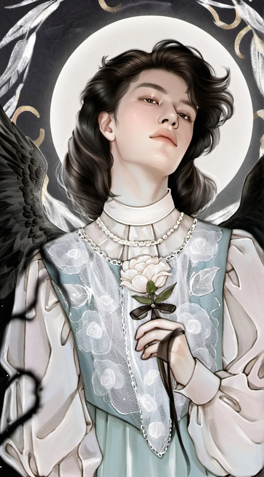 ai character: MOTHER HEN background