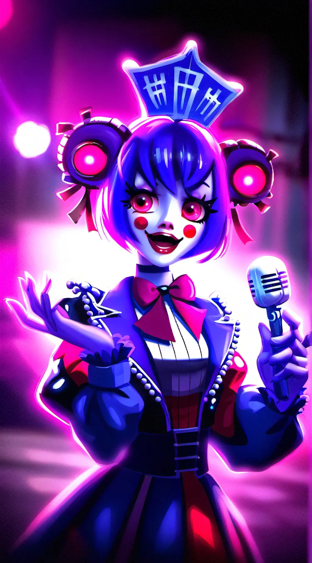 ai character: Ballora  background