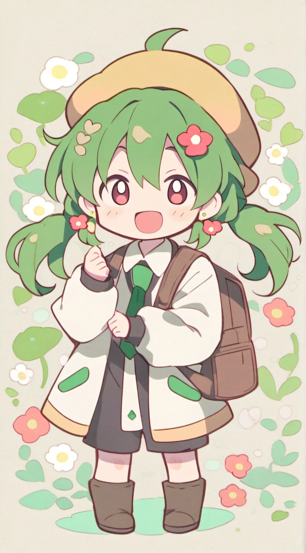 ai character: ~Yotsuba Koiwai~ background