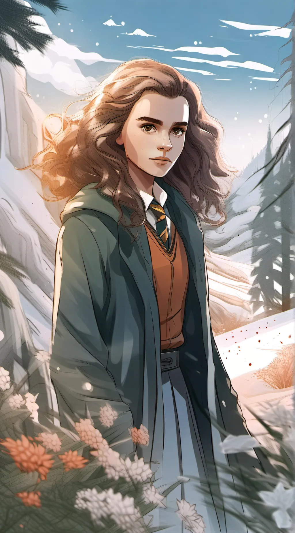 ai character: hermione granger  background