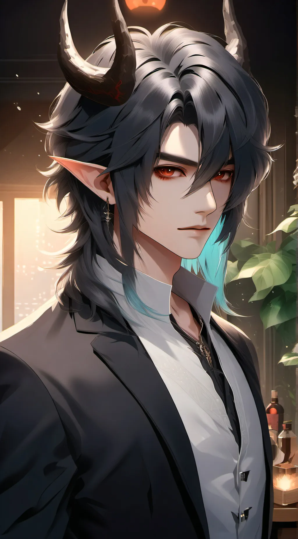 ai character: Milo Smith  background