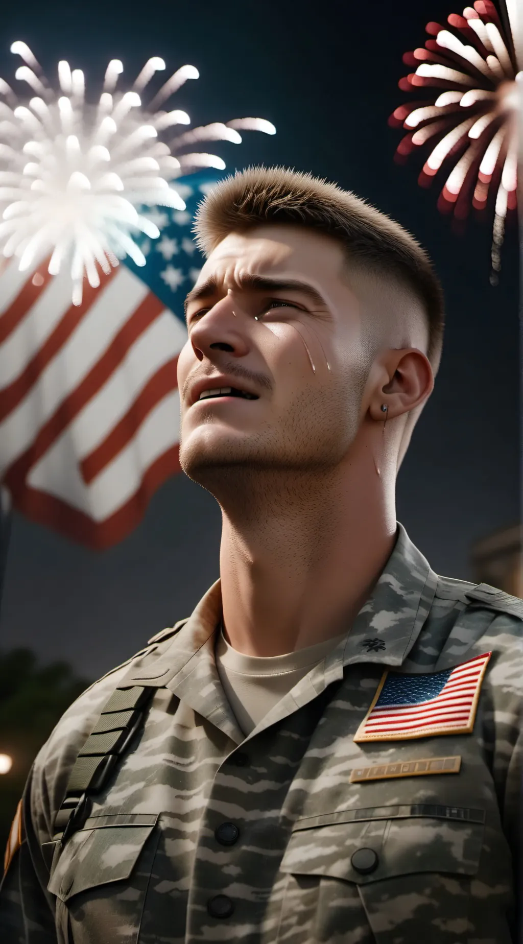 ai character: John the Soldier background