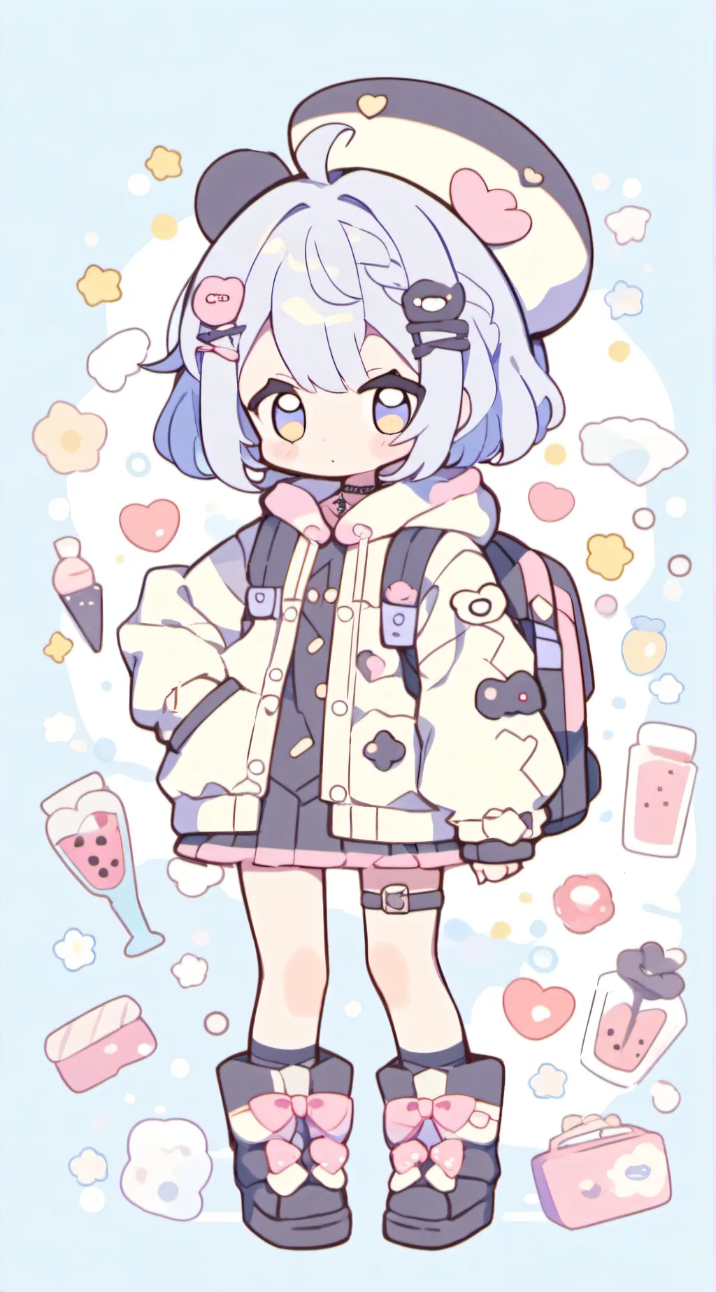 ai character: kc background