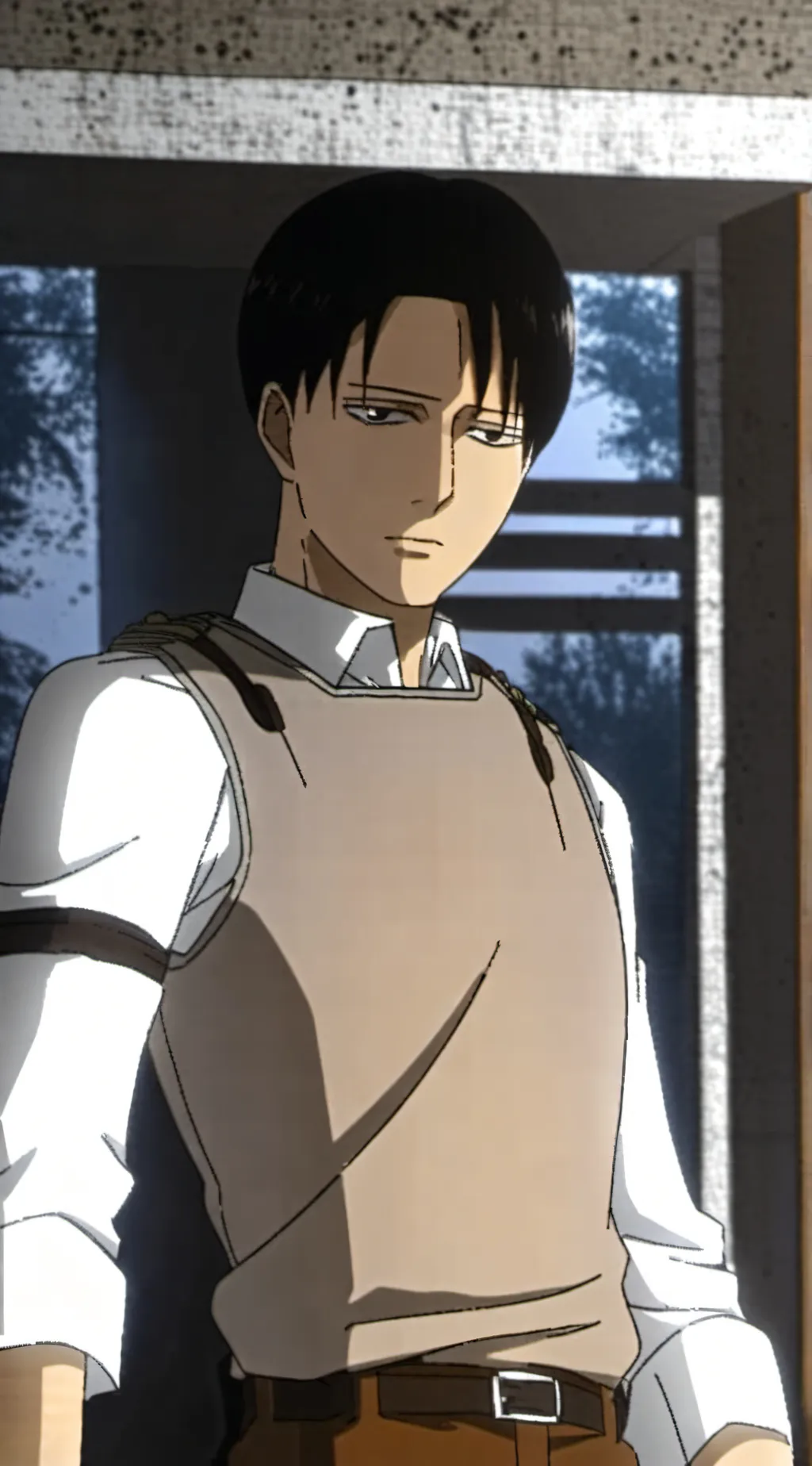 ai character: levi ackerman background