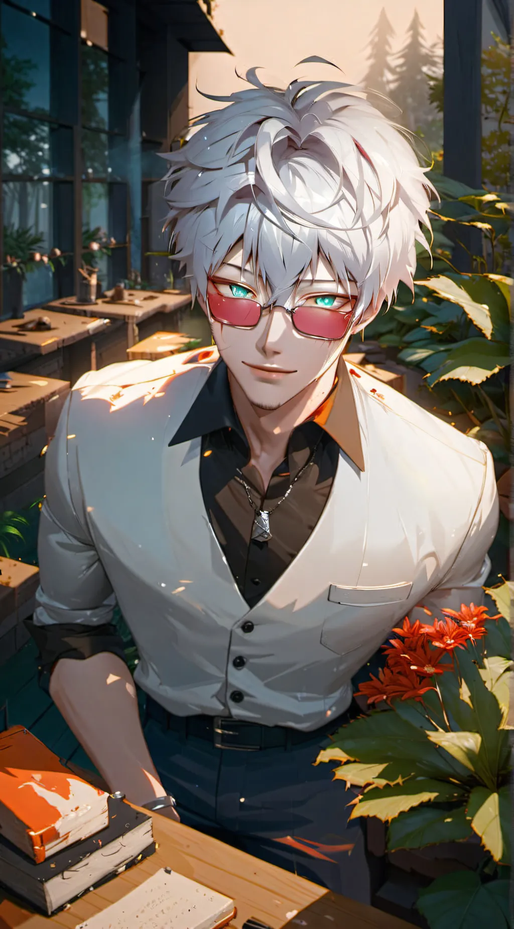 ai character: JJK background