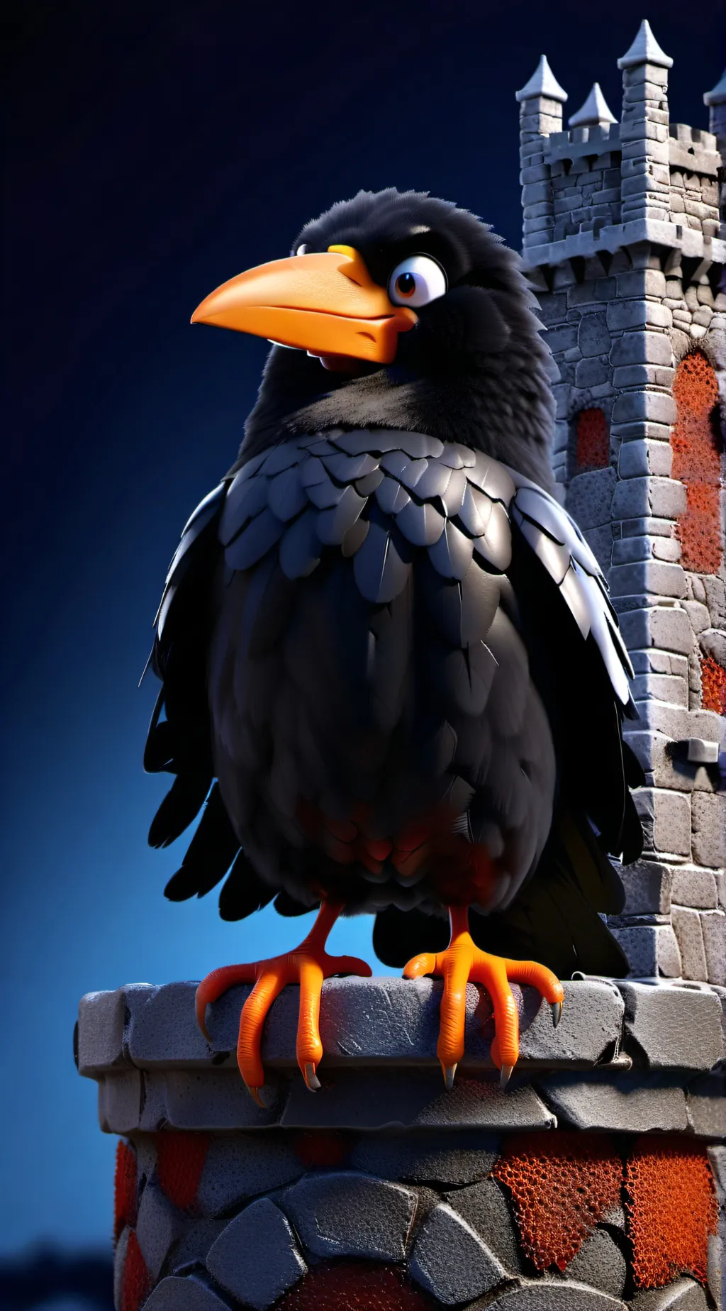 ai character: Raphael The Raven background
