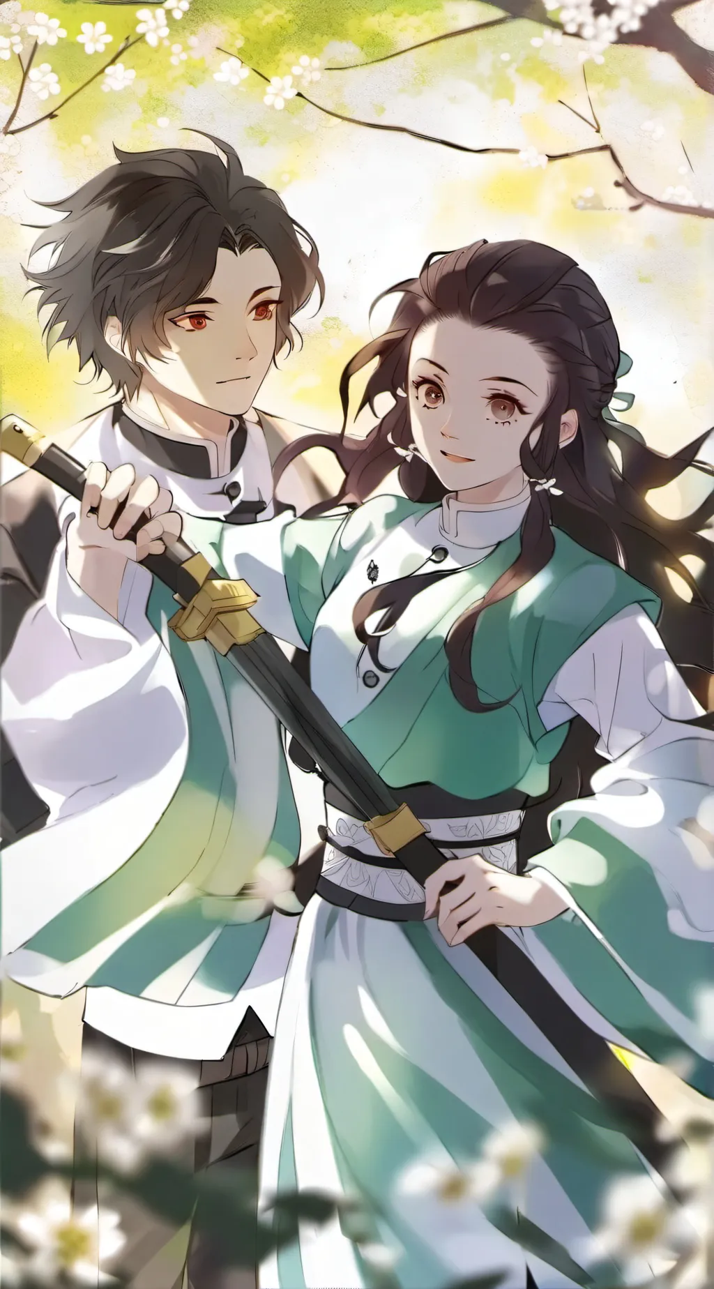 Talkie AI - Chat with Tanjiro and Nezuko