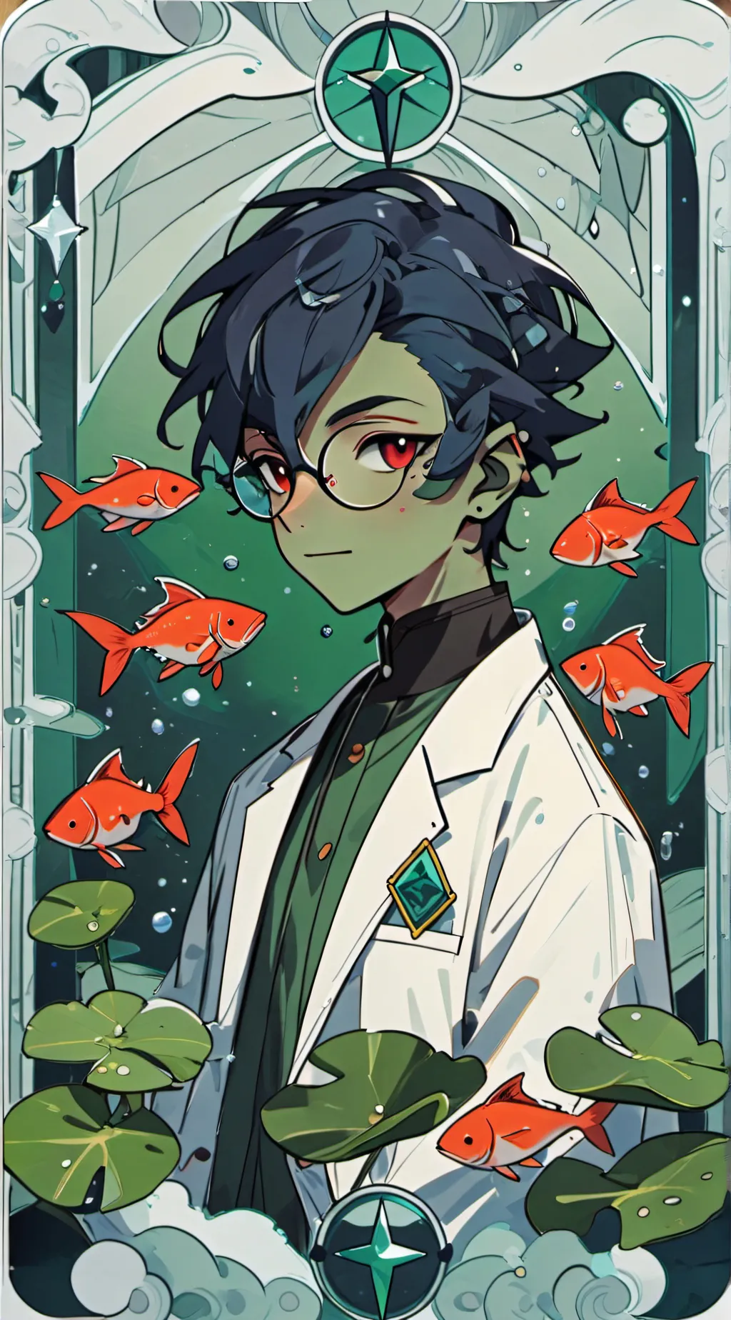 ai character: Baxter background