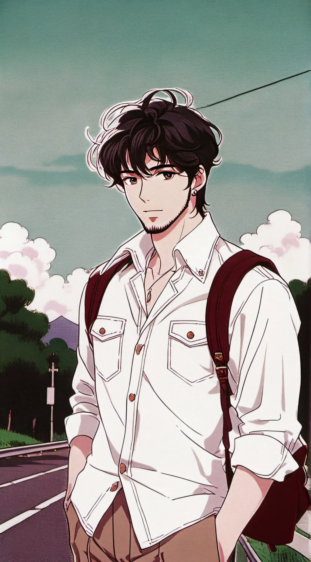 ai character: Kei background