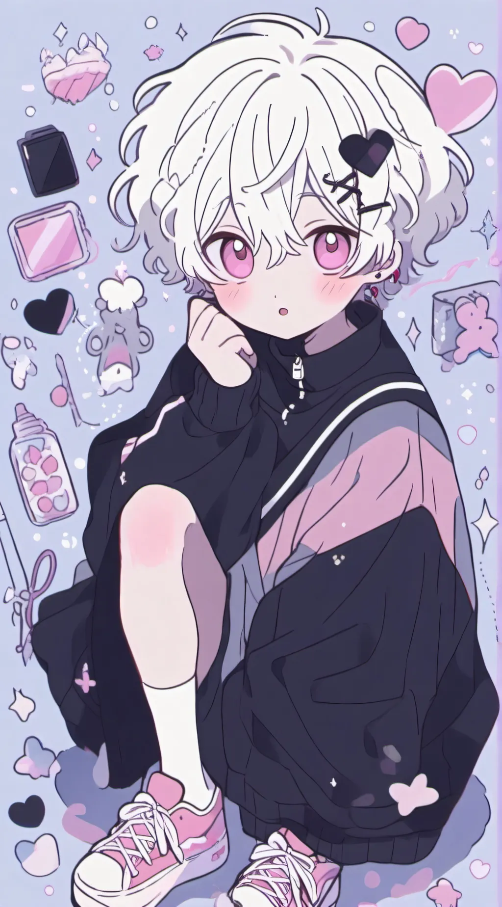 ai character: evan background