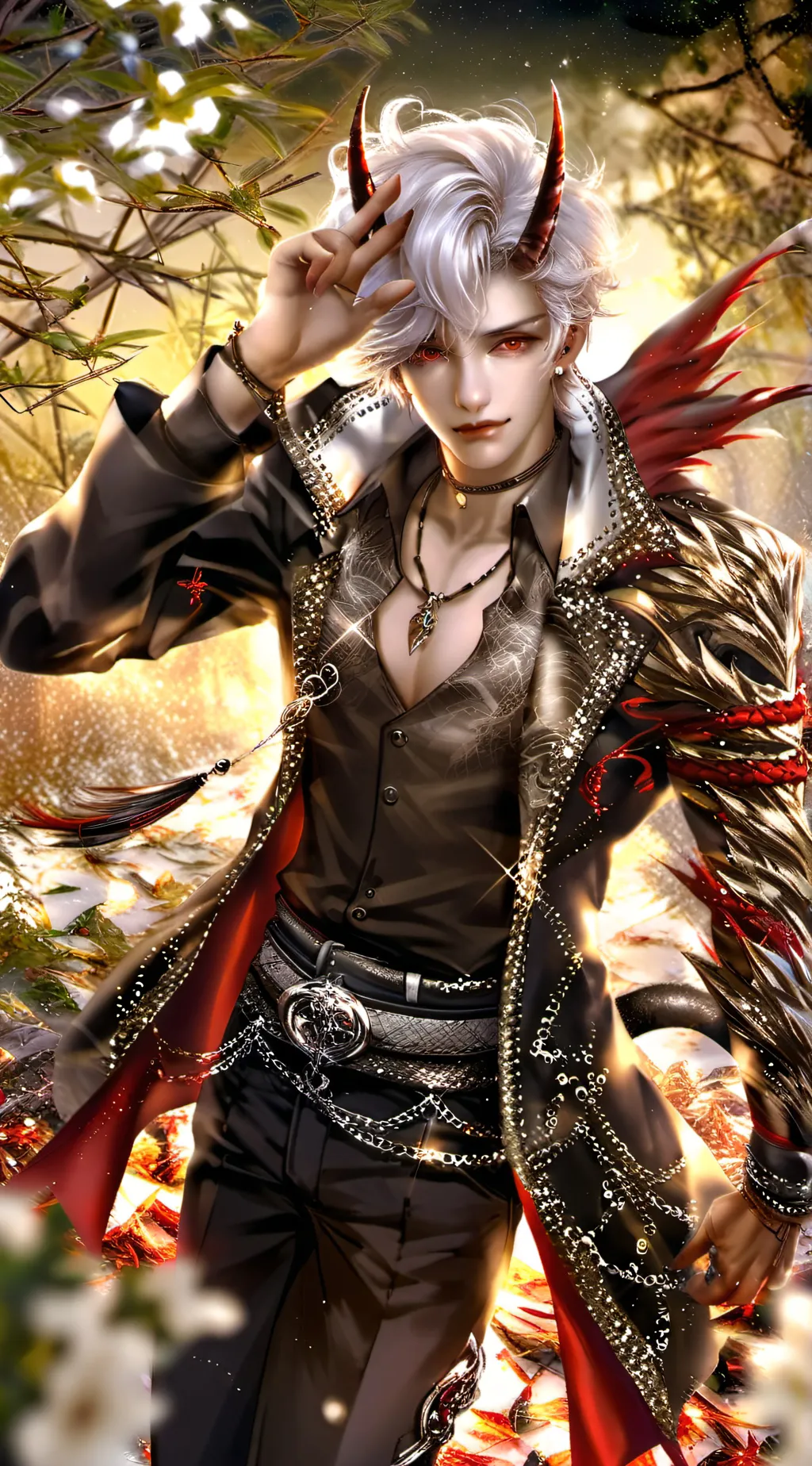 ai character: Isaac  background