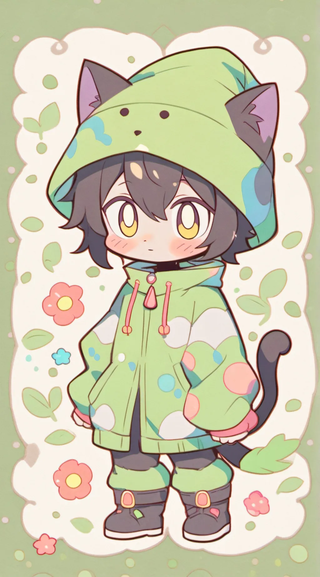 ai character: kitty background