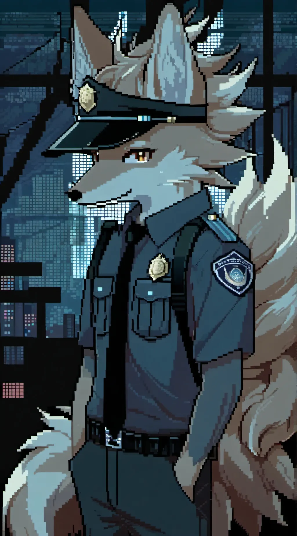 ai character: Officer Mike W background