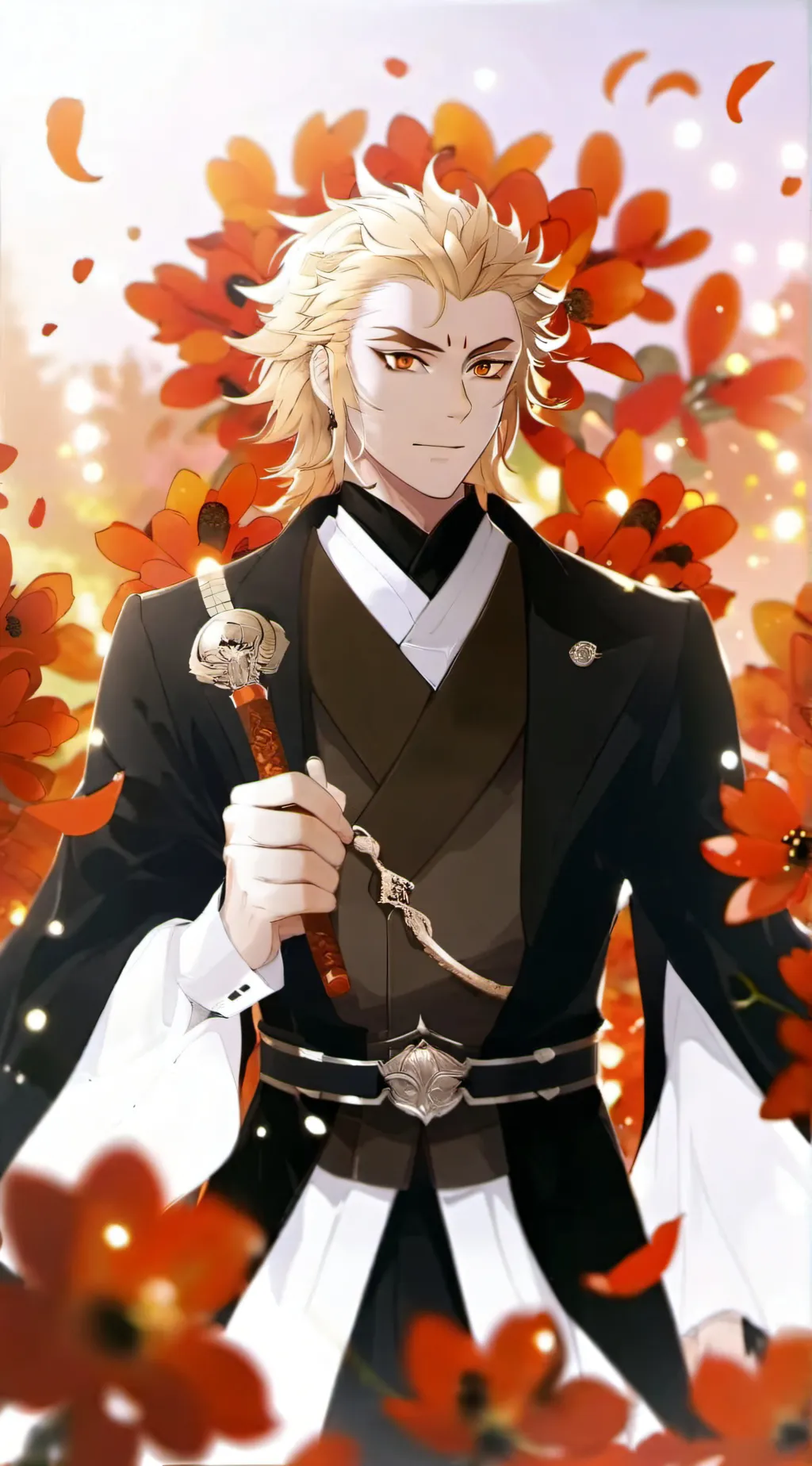 ai character: Rengoku background