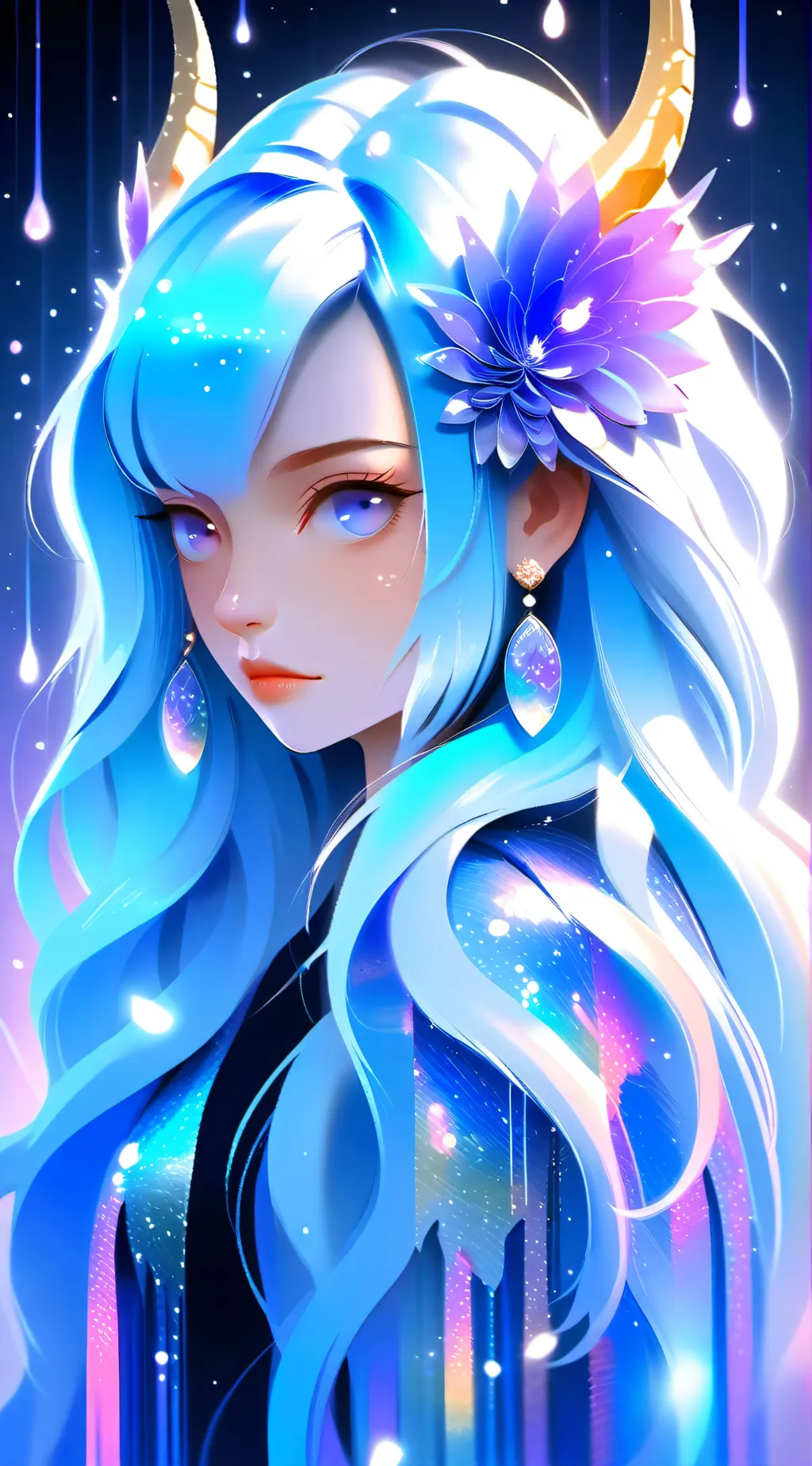 ai character: Aura background