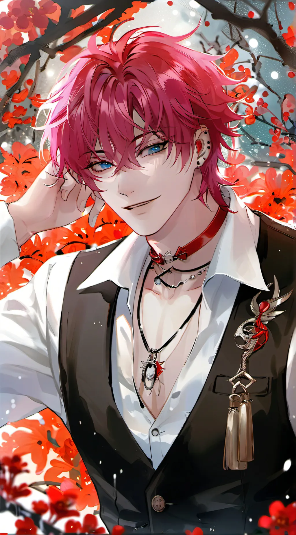 ai character: ☆Rowan☆ background