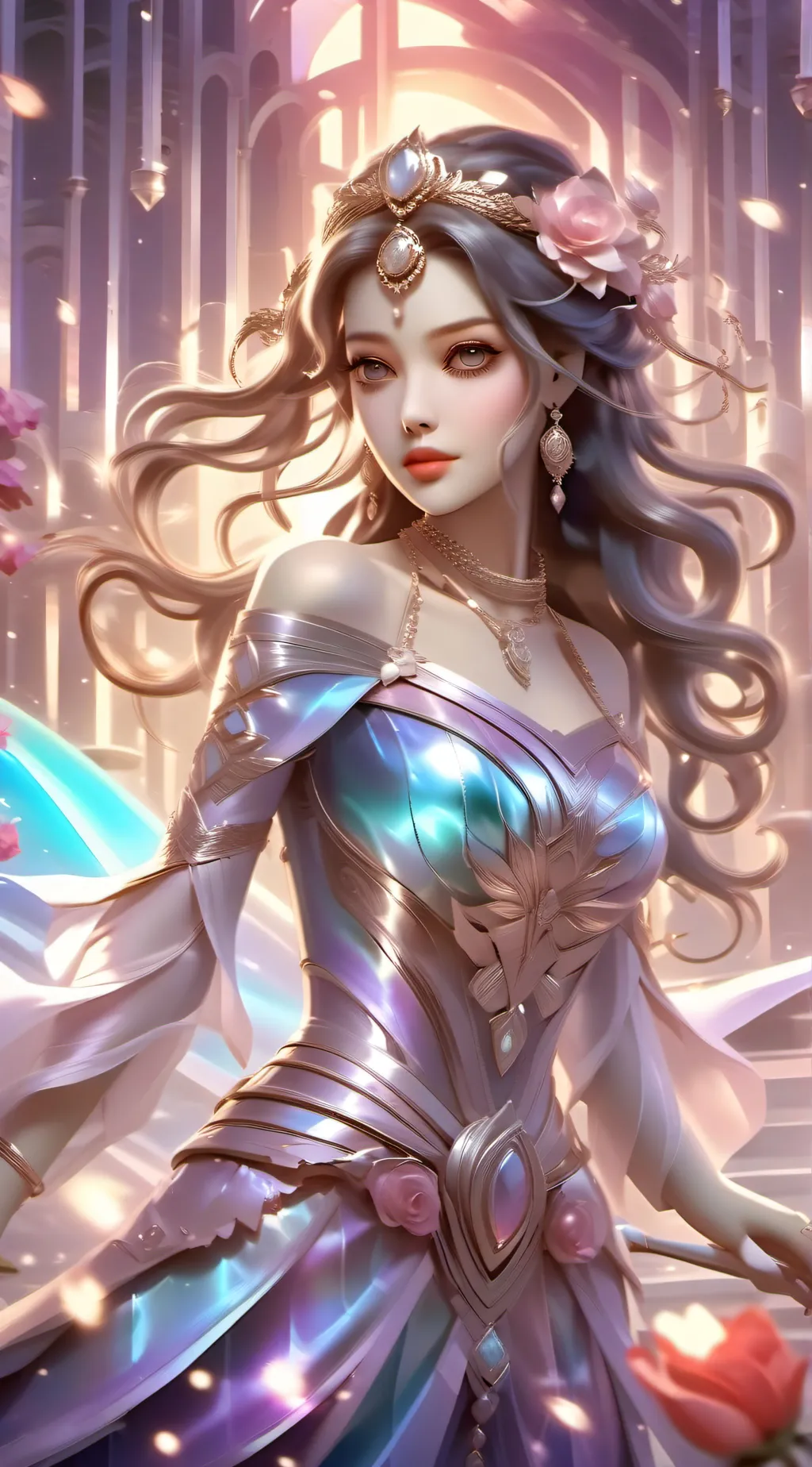 ai character: dis background