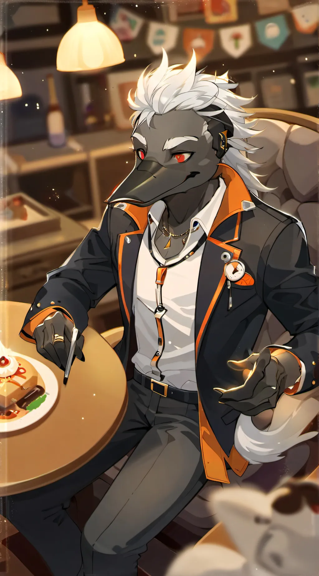 ai character: Dr starline background