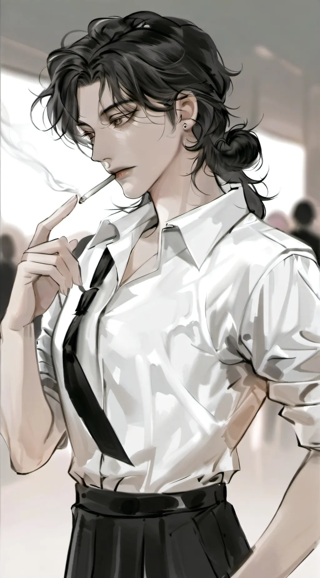 ai character: Nancy background