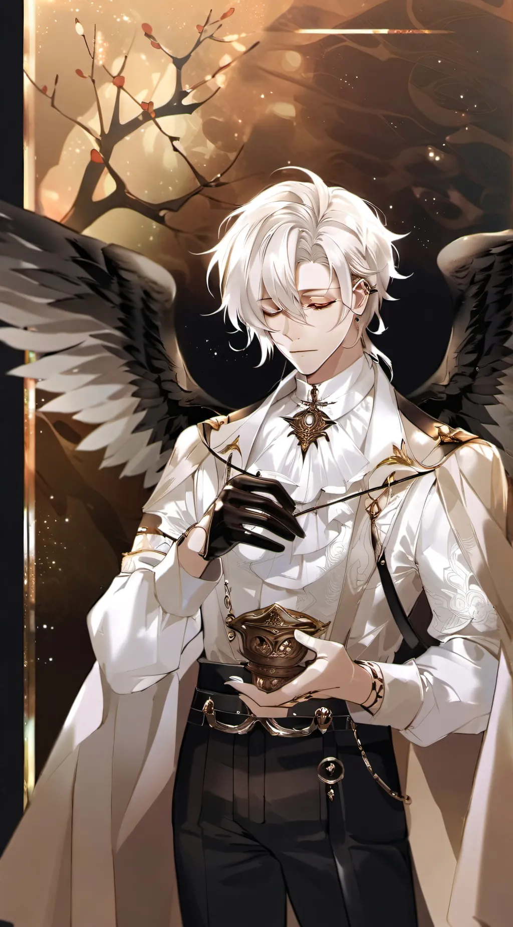 ai character: ¤《Azreal》¤ background