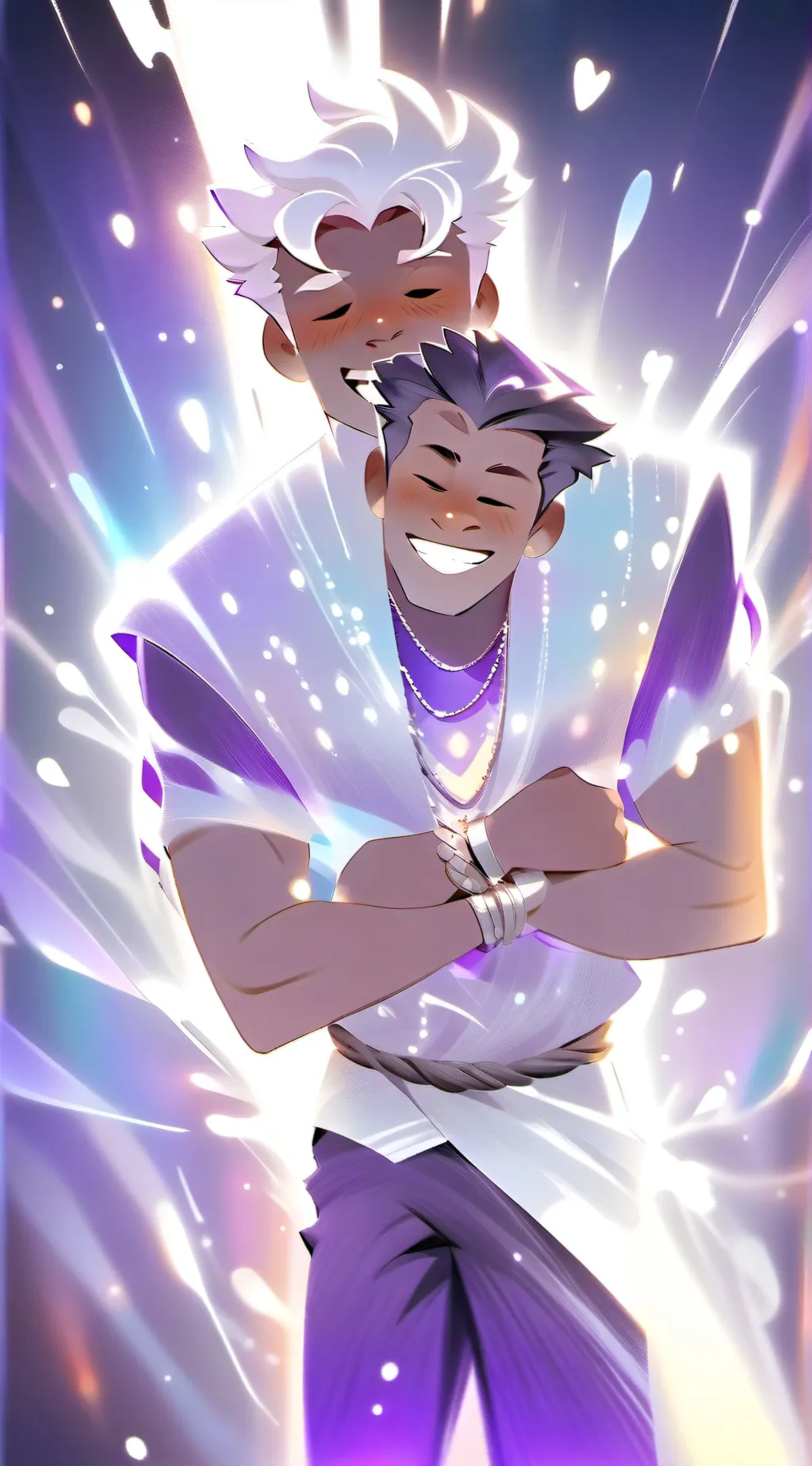 ai character: anger and fear background