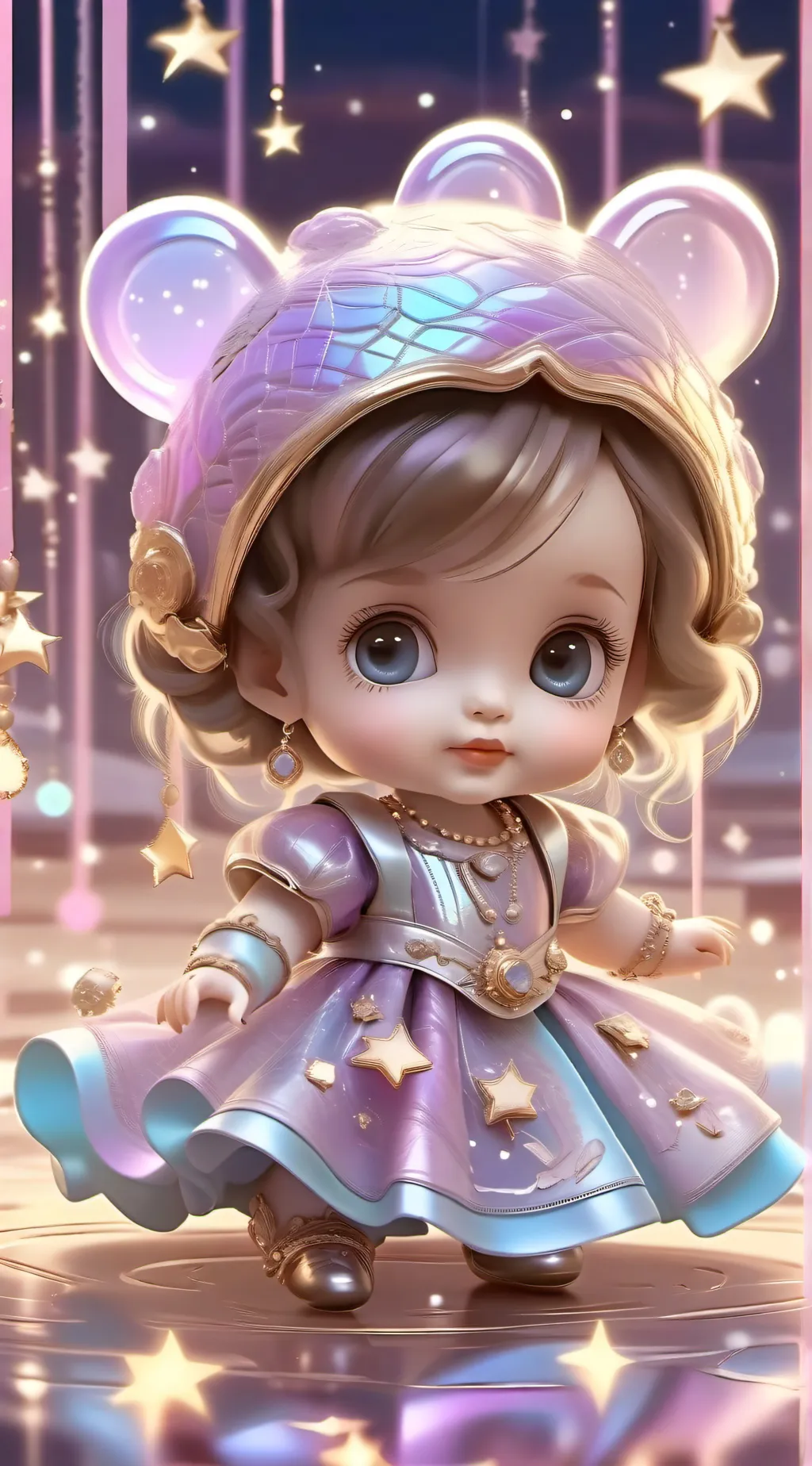 ai character: Lilly background