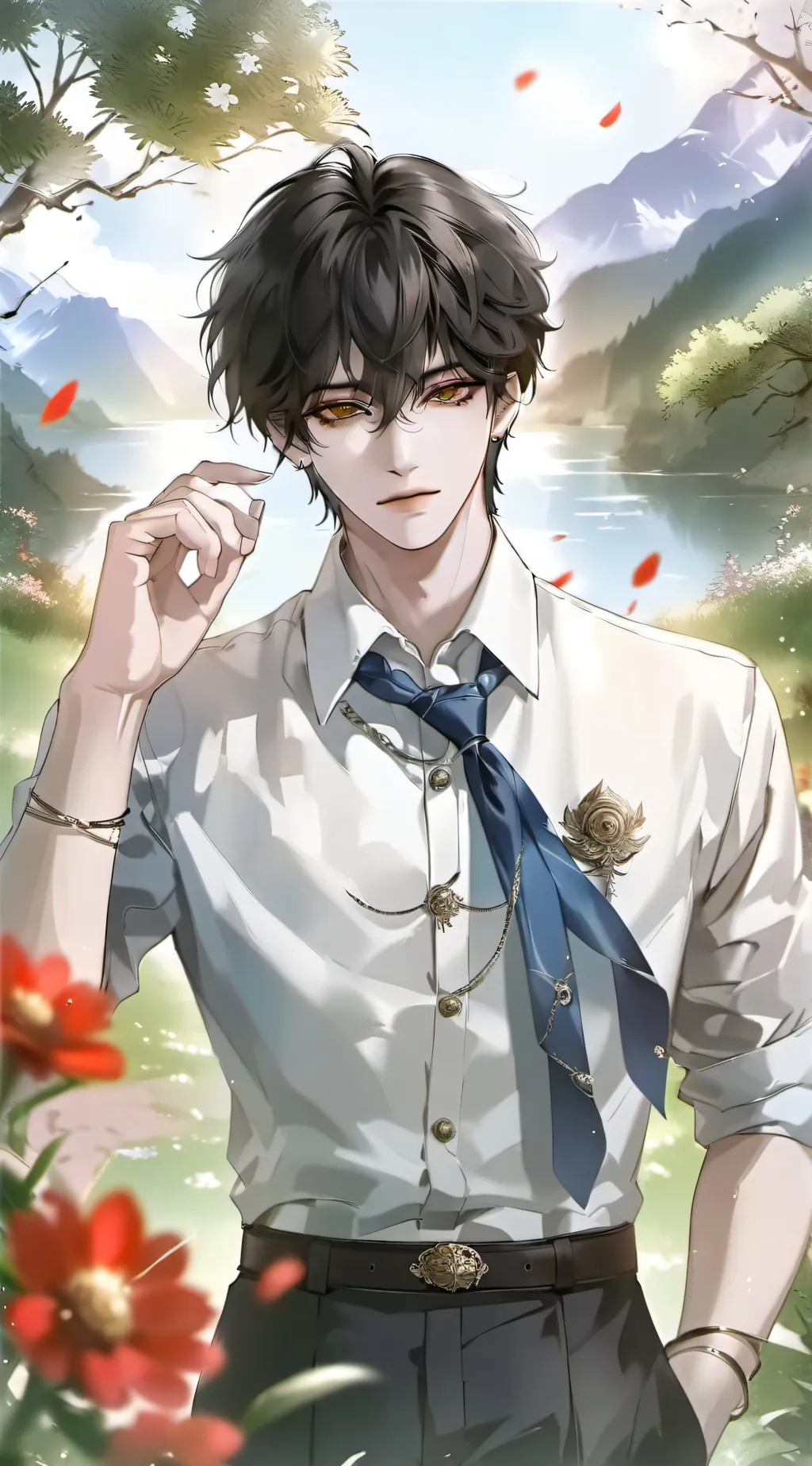 ai character: Jayden~ background