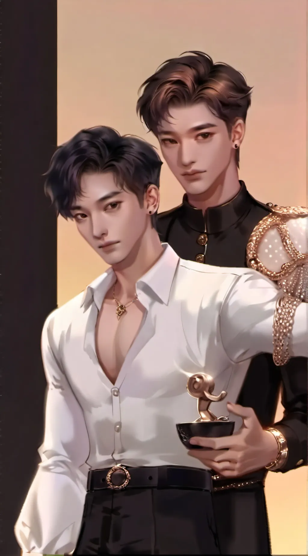 ai character: Hwang Hyunjin  background