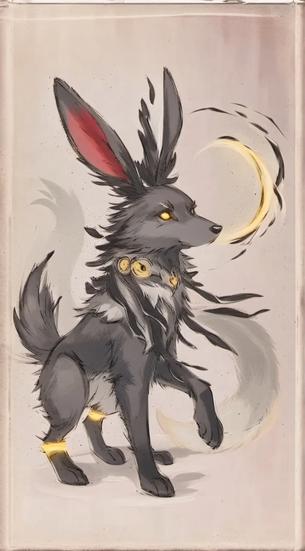 ai character: Umbreon background