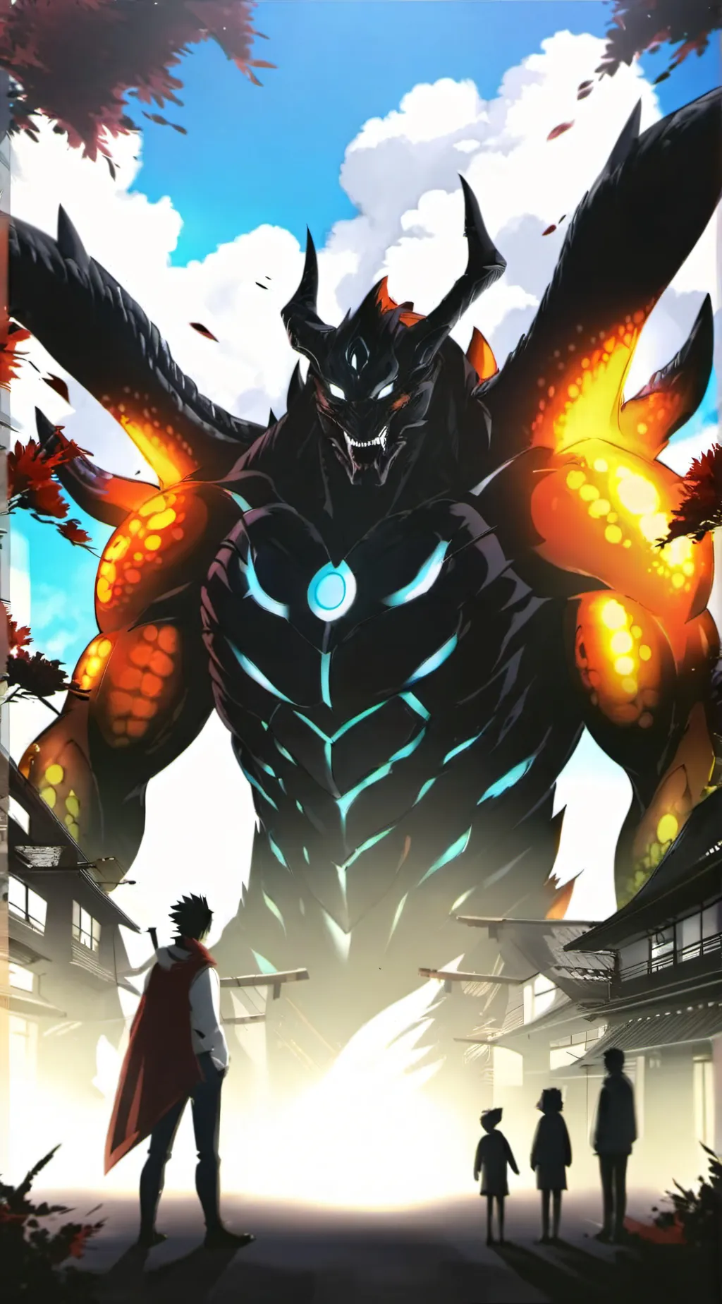 ai character: the last kaiju background