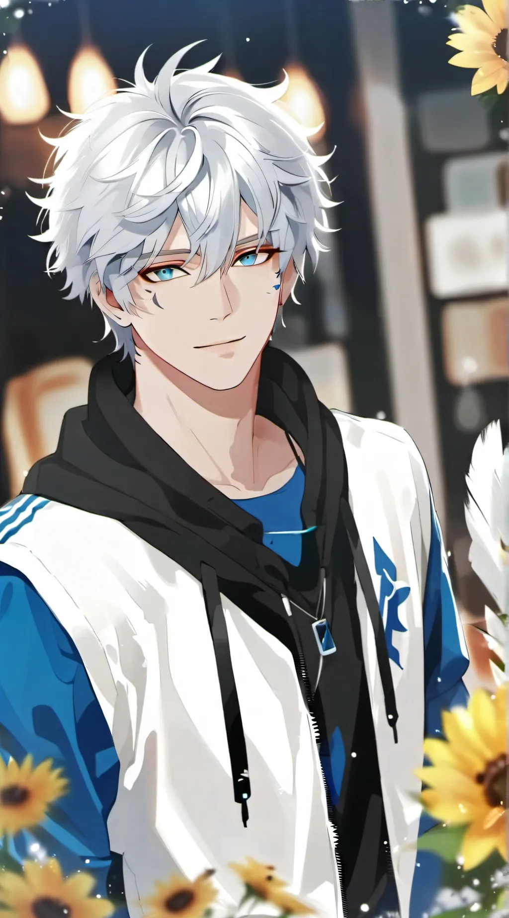 ai character: MHA  x coma  background