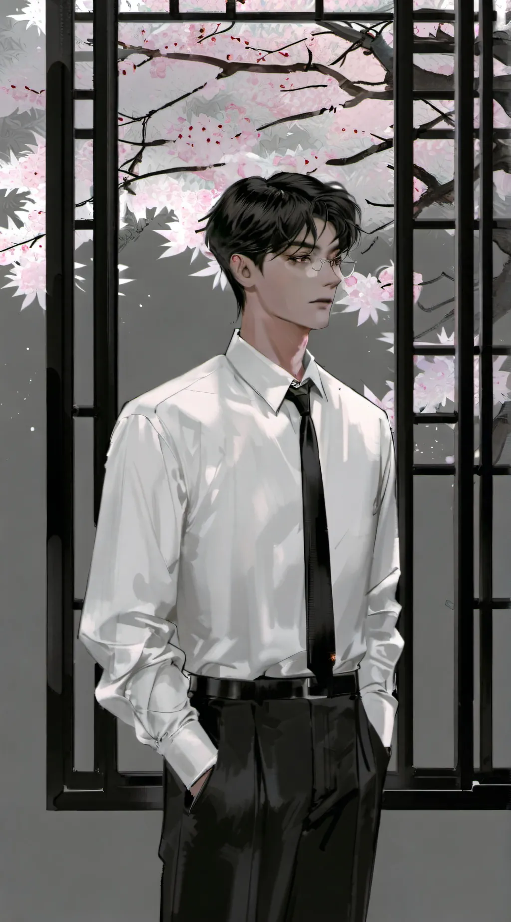 ai character: Minato background