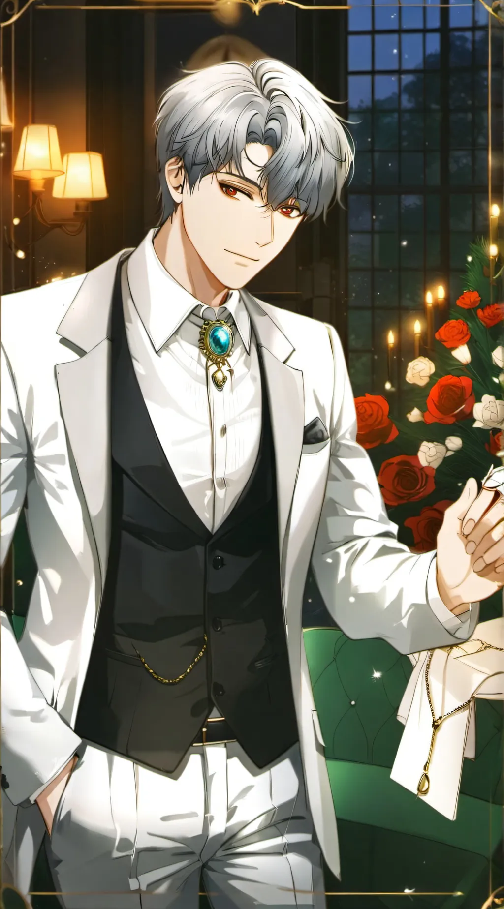 ai character: Mark background