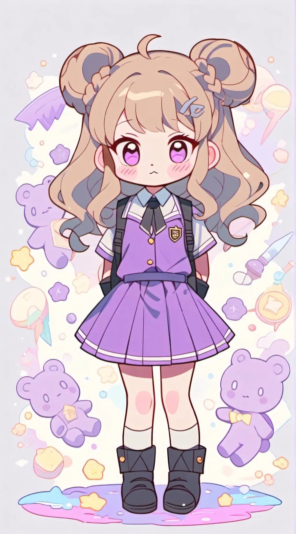 ai character: Cry Baby (V.2 background