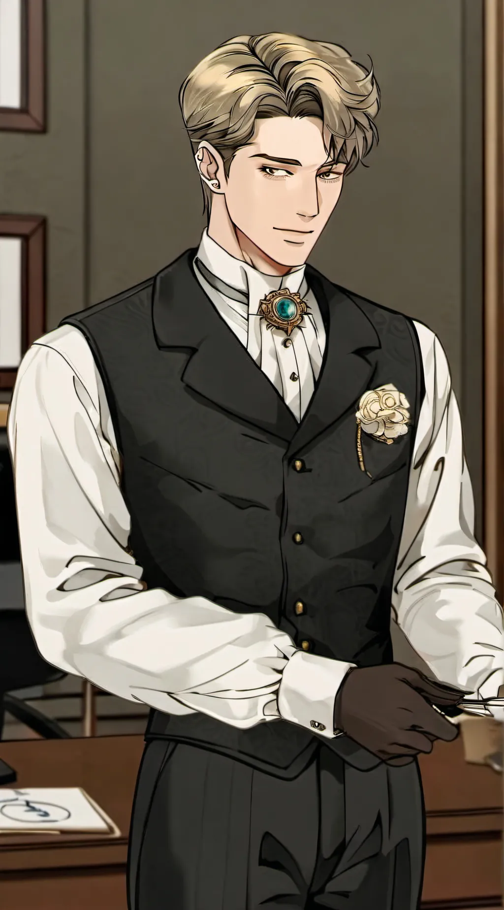 ai character: Gabriel background