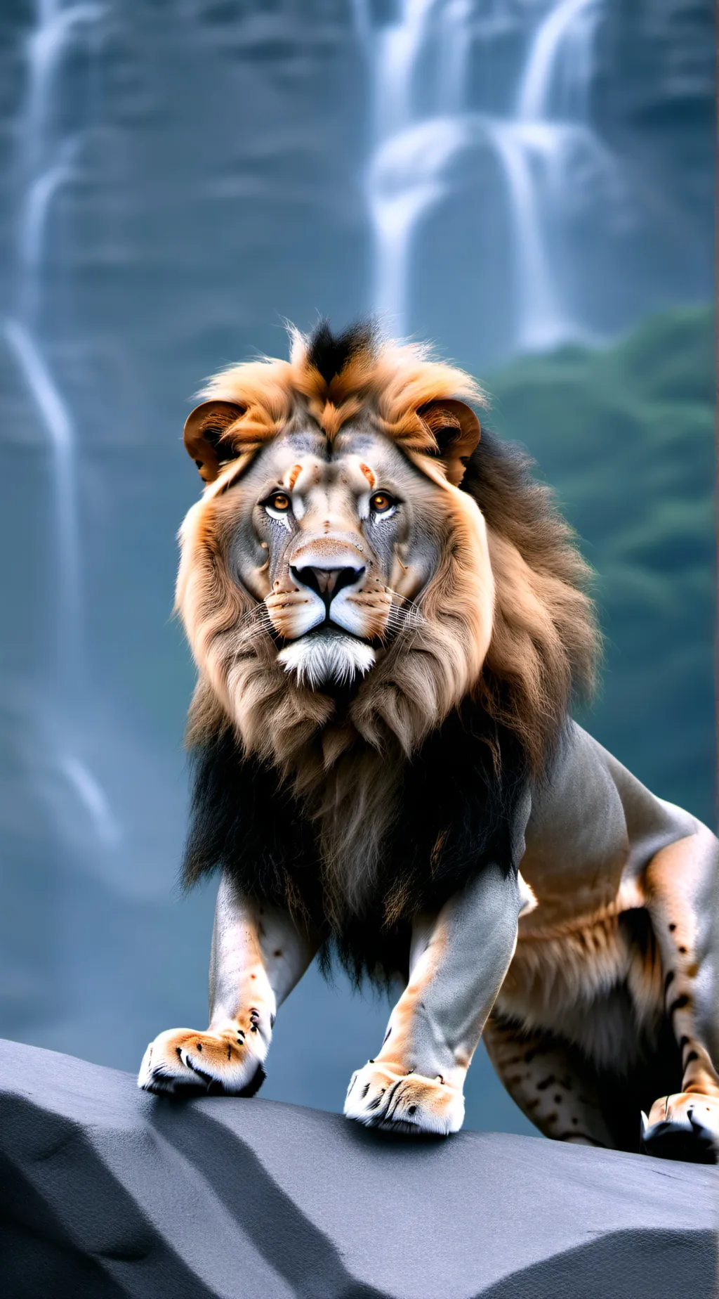 ai character: Lion gaurd  background
