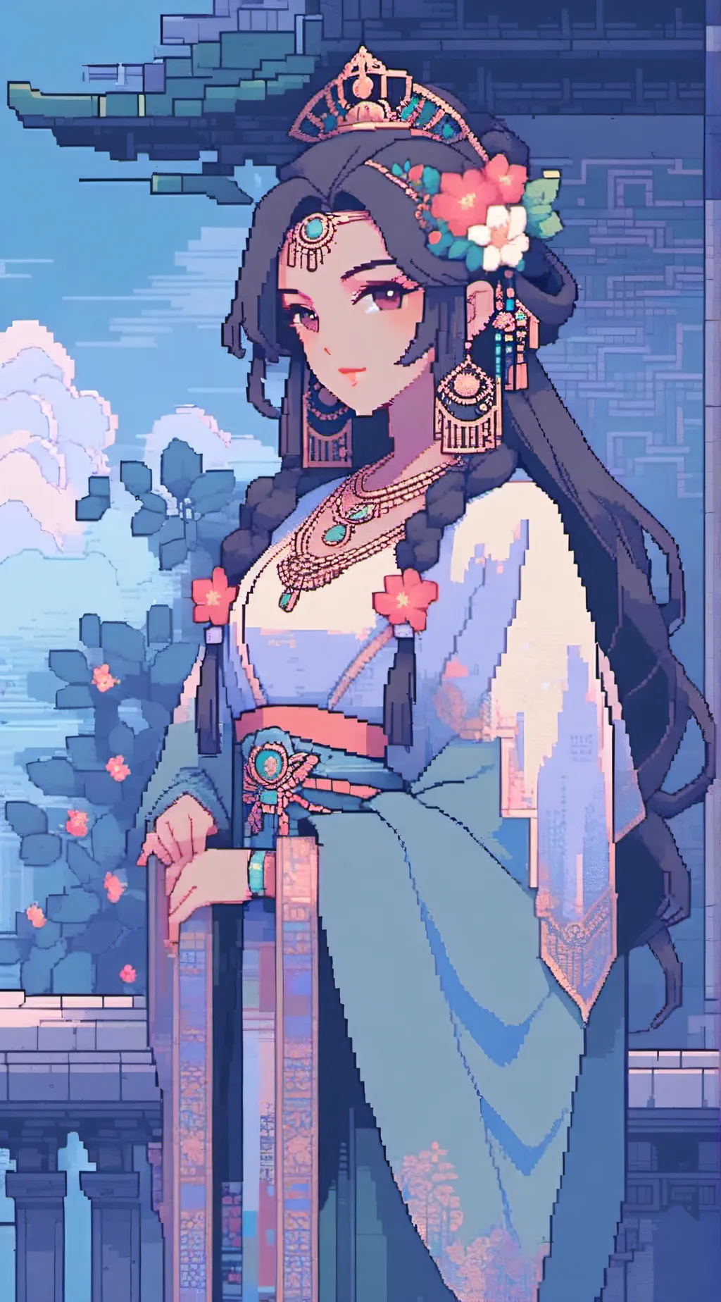 ai character: Isah background