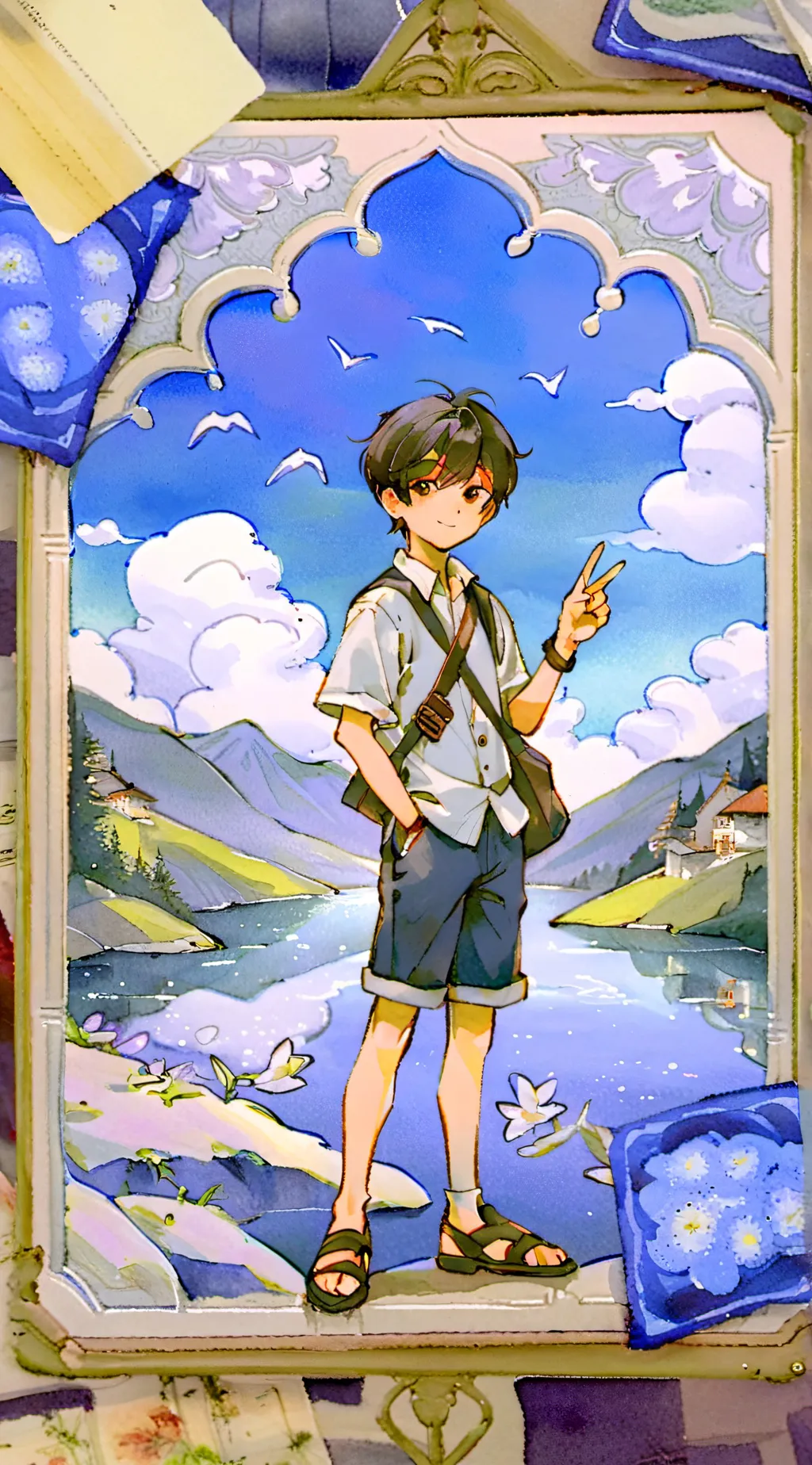 ai character: Aven background