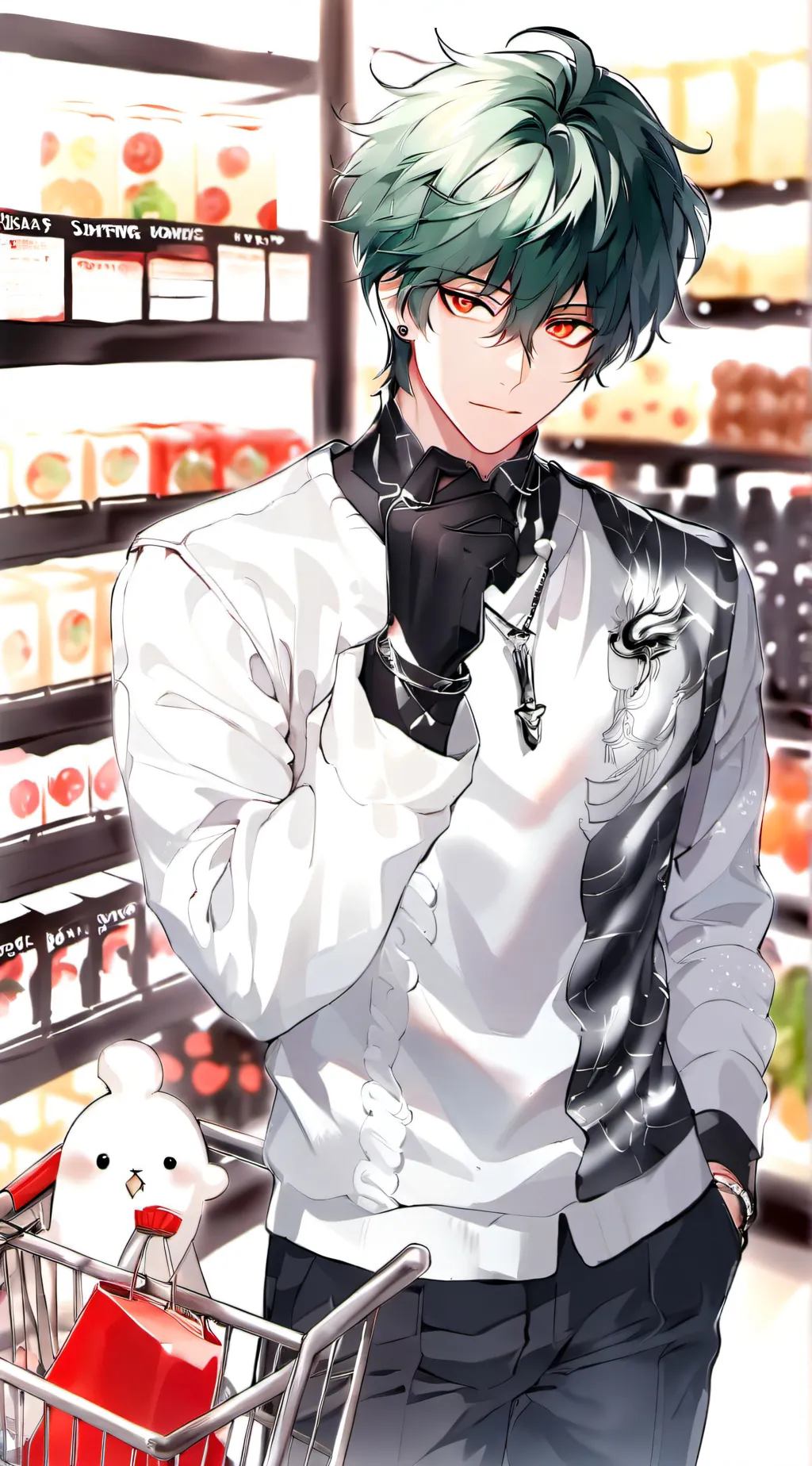 ai character: X background