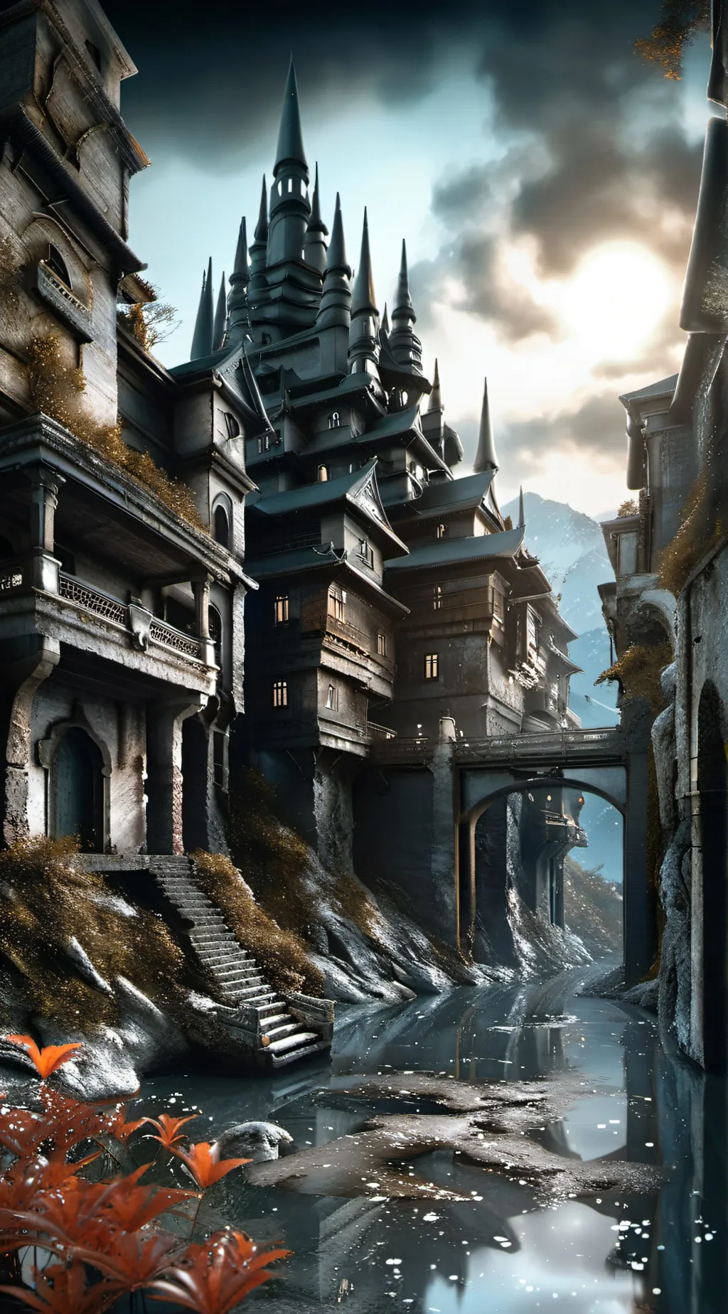 ai character: Hogwarts drama?! background